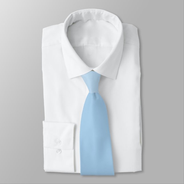CRAVATE DO-IT-YOURSELF COULEUR GRADIENT, BABY BLUE (Attaché)