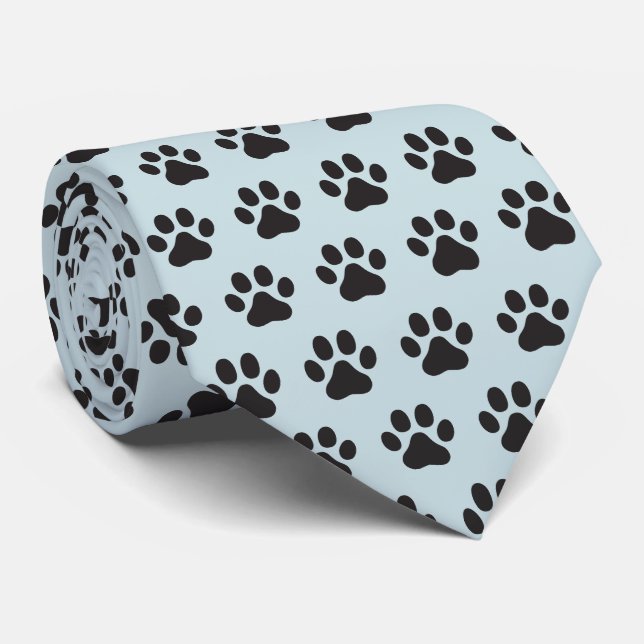 Cravate Dog paw necktie (Roulé)