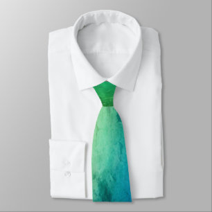 Cravate d'Ombre de vert bleu