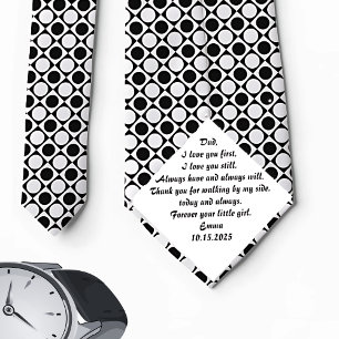 Cravate Don du père de la mariée de la mariée