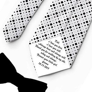 Cravate Don du père de la mariée de la mariée