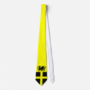 Cravate Dragon patriotique de jour de St Davids du Pays de