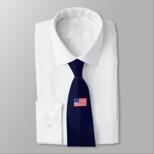 Cravate Drapeau Américain