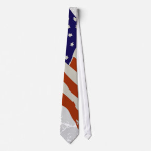 Cravate Drapeau américain