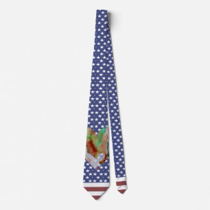 Cravate Drapeau américain patriotique