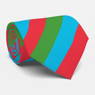 Cravate Drapeau Azerbaïdjan
