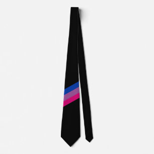 Cravate Drapeau bisexuel