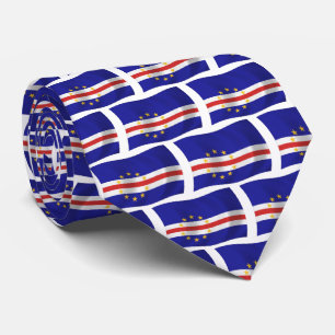 Cravate Drapeau Cap-Vert