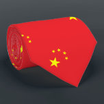 Cravate Drapeau chinois<br><div class="desc">Le drapeau national de la Chine.</div>