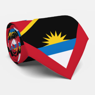 Cravate Drapeau d'Antigua-et-Barbuda, Antiguan-Barbuda