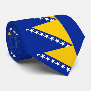 Cravate Drapeau de Bosnie-Herzégovine