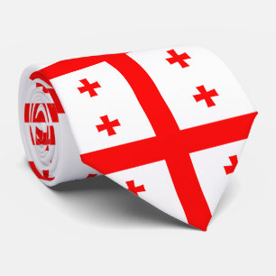 Cravate Drapeau de Géorgie