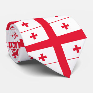 Cravate Drapeau de Géorgie