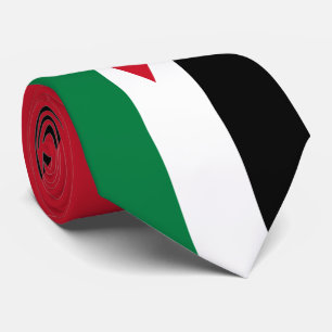 Cravate Drapeau de Jordanie