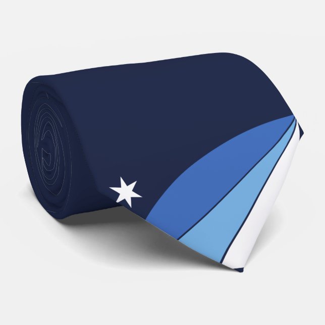 Cravate Drapeau de la Colombie (Caroline du Sud) (Roulé)