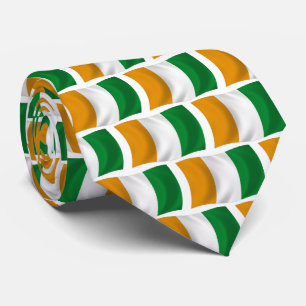 Cravate Drapeau de la Côte d'Ivoire - République de Côte d