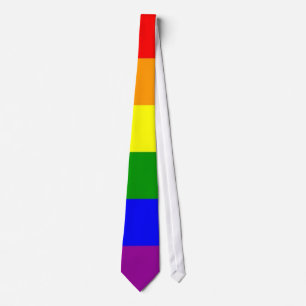 Cravate Drapeau de la fierté gay