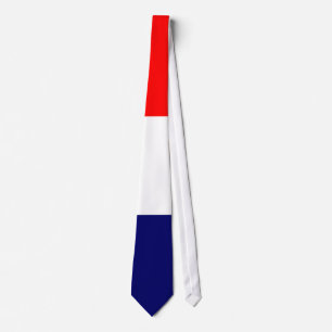 Cravate drapeau de la france