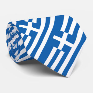 Cravate Drapeau de la Grèce