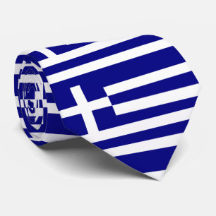 Cravate Drapeau de la Grèce