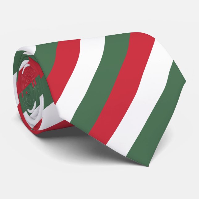 Cravate Drapeau de la Hongrie (Roulé)