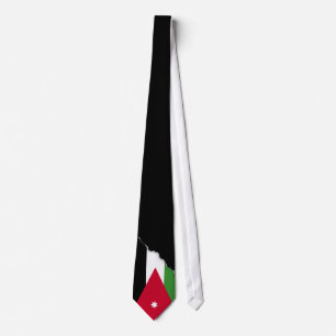 Cravate Drapeau de la Jordanie