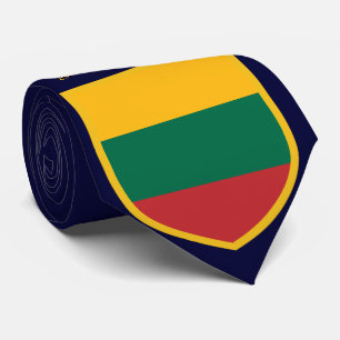Cravate Drapeau de la Lithuanie personnalisé