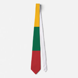 Cravate Drapeau de la Lituanie