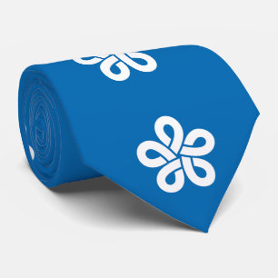 Cravate Drapeau de la préfecture de Fukuoka, Japon