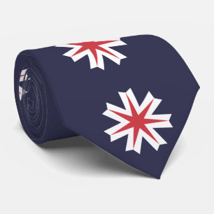 Cravate Drapeau de la préfecture d'Hokkaido, Japon