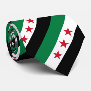 Cravate Drapeau de la Syrie