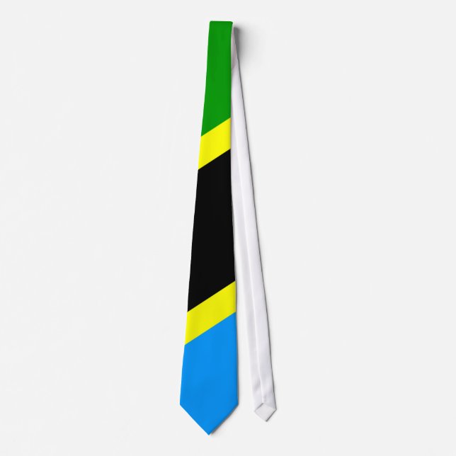 Cravate Drapeau de la Tanzanie (Devant)