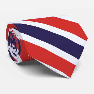 Cravate Drapeau de la Thaïlande
