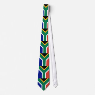 Cravate Drapeau de l'Afrique du Sud