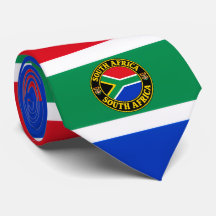 Drapeau de l'Afrique du Sud Col cravate, Stylé Sud