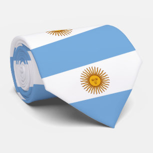 Cravate Drapeau de l'Argentine Bandera De Argentina