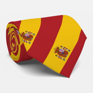 Cravate Drapeau de l'Espagne
