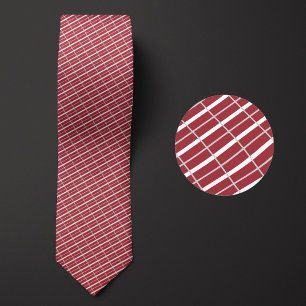 Cravate Drapeau de Lettonie Motif
