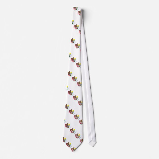 Cravate Drapeau de l'Illinois (Devant)