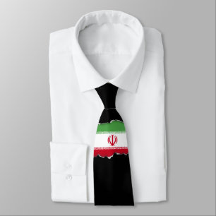 Cravate Drapeau de l'Iran