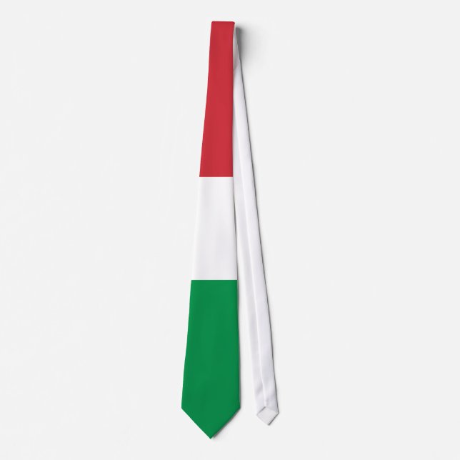 Cravate Drapeau de l'Italie (Devant)