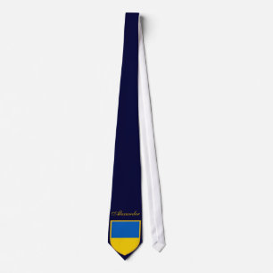 Cravate Drapeau de l'Ukraine