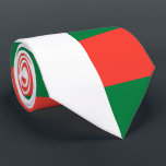 Cravate Drapeau de Madagascar<br><div class="desc">Drapeau patriotique de Madagascar.</div>