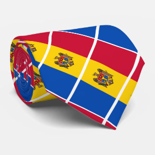 Cravate Drapeau de Moldova
