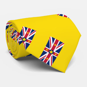 Cravate Drapeau de Niue