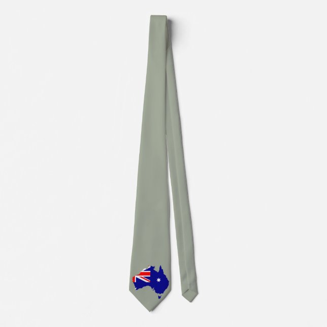 Cravate Drapeau de pays australien (Devant)