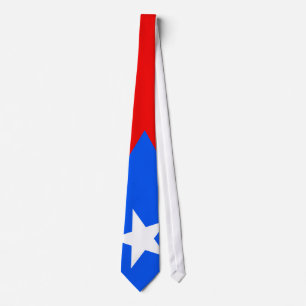 Cravate Drapeau de Porto Rico
