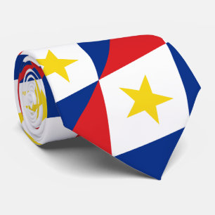 Cravate Drapeau de Saba