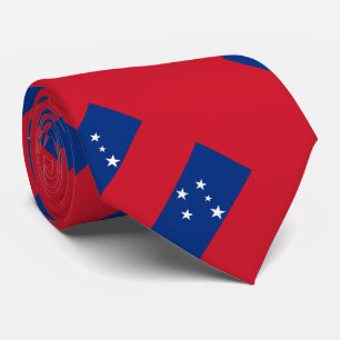 Cravate Drapeau de Samoa