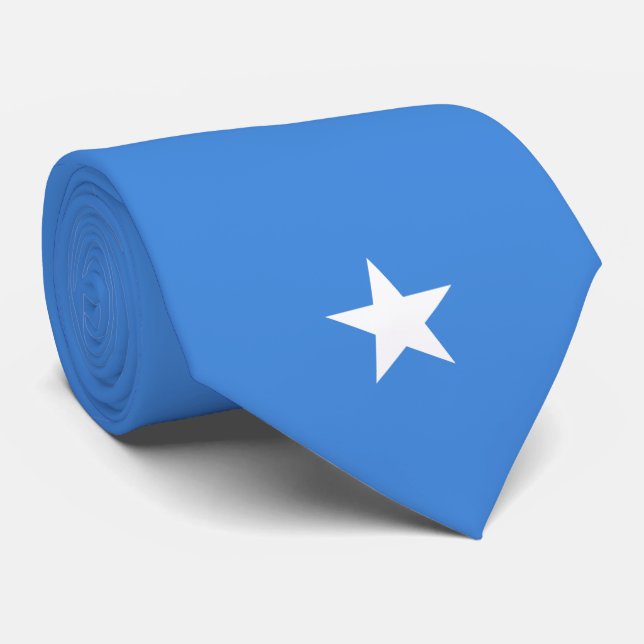Cravate Drapeau de Somalie (Roulé)